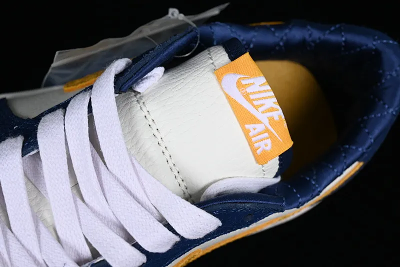All categories Air Jordan Jordan series basketball shoes Air Jordan 1 Low Z version Air Jordan 1 Low OG AJ1 Joe 1 white blue yellow hook burst pattern low-top cultural casual sneakers CZ0790-103